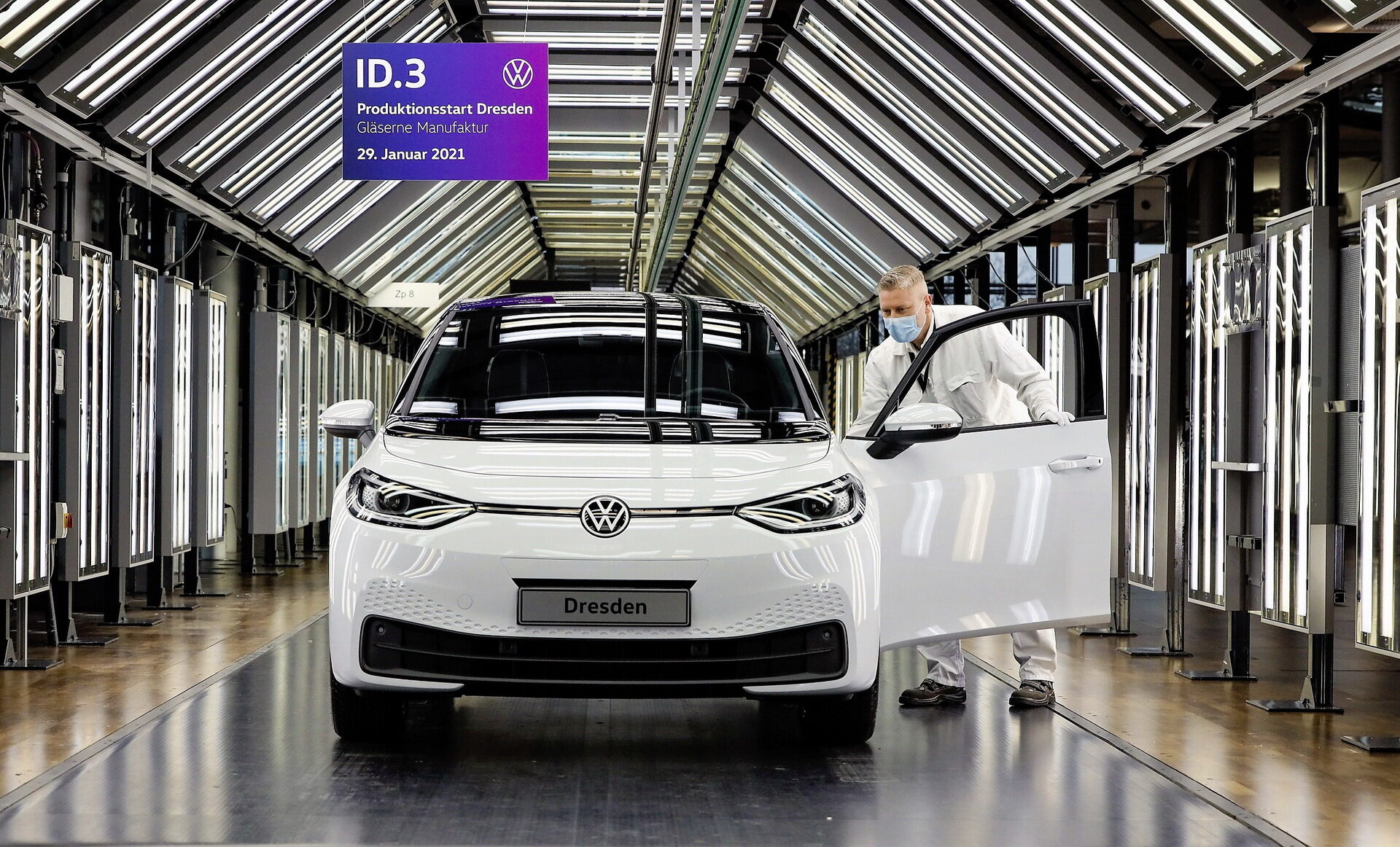 مصنع فولكس فاجن EV – خط إنتاج VW ID3