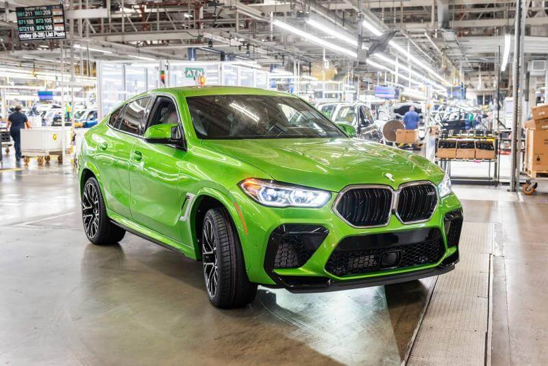 2021 BMW X6 – خط الإنتاج – مصنع ألماني للسيارات بالولايات المتحدة الأمريكية