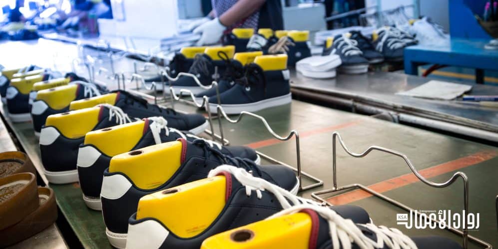 مصنع الأحذية - خط إنتاج آلي