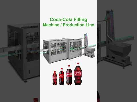 آلة تعبئة الكوكا كولا ، خط إنتاج تعبئة المشروبات الغازية - آلات تغليف Chenyu