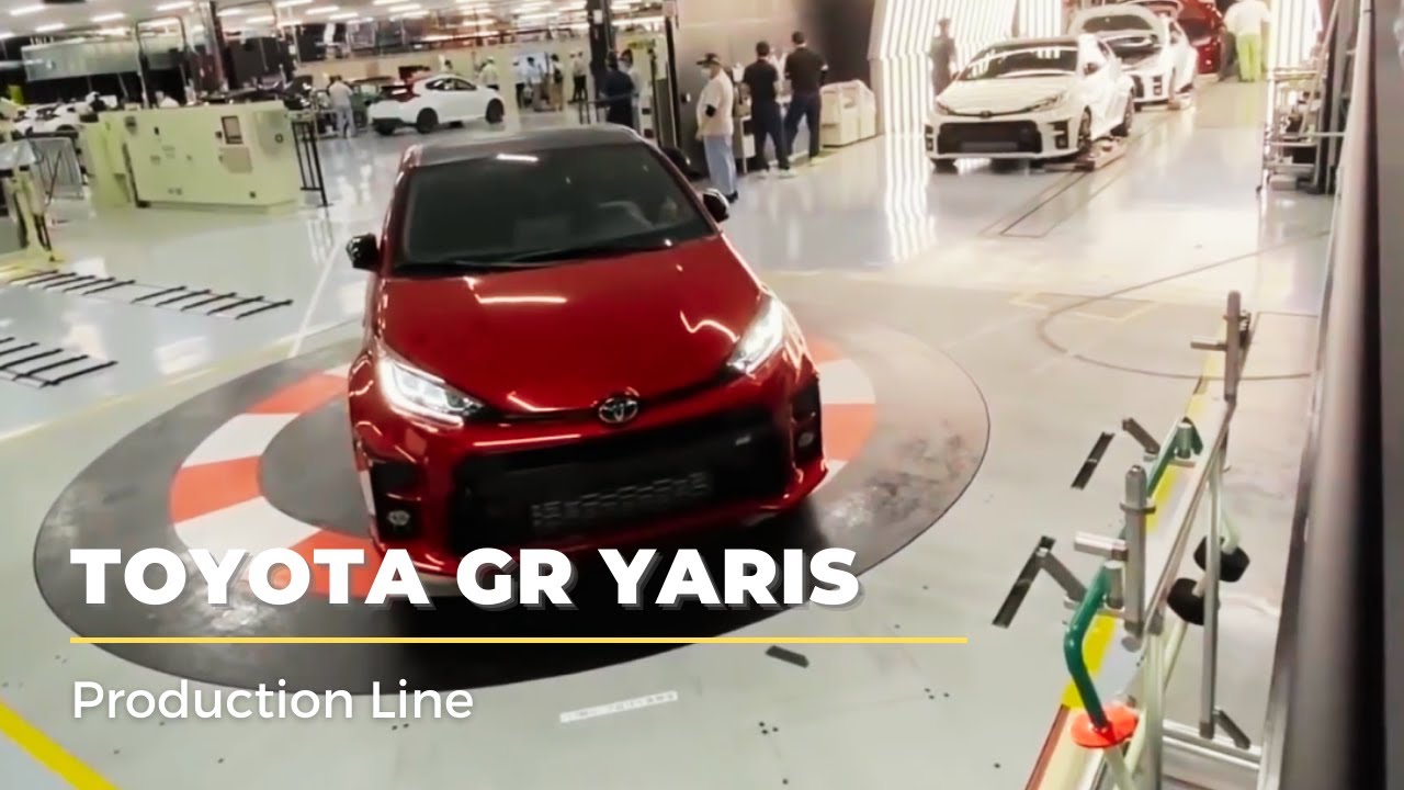 خط إنتاج Toyota GR Yaris الجديد |  مصنع تويوتا موتوماتشي |  كيف تم تصنيع Toyota GR Yaris