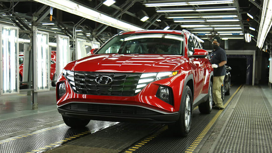 2022 Hyundai Tucson (2021) – VÝROBA (USA Car Factory)