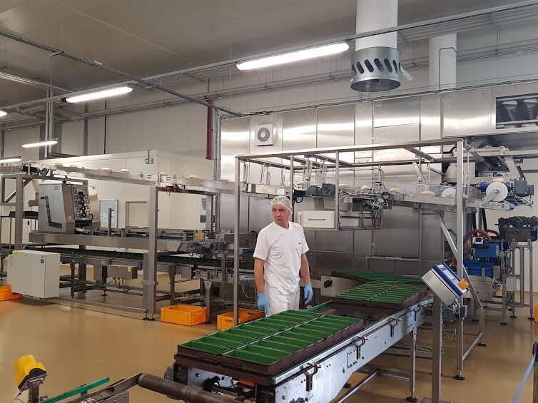 Automatizovaná pekárna výrobní linka