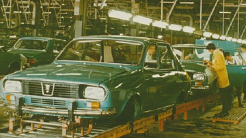 Dacia Duster PRODUCTION LINE – Rumunská továrna na automobily