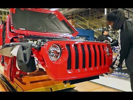 Jeep Wrangler JL (2019-2021) Výrobní linka – Americká továrna na automobily
