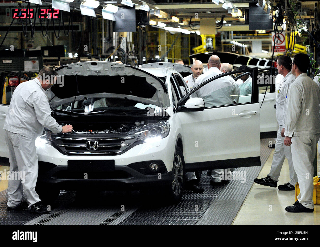 2019 Honda CRV produktionslinje
