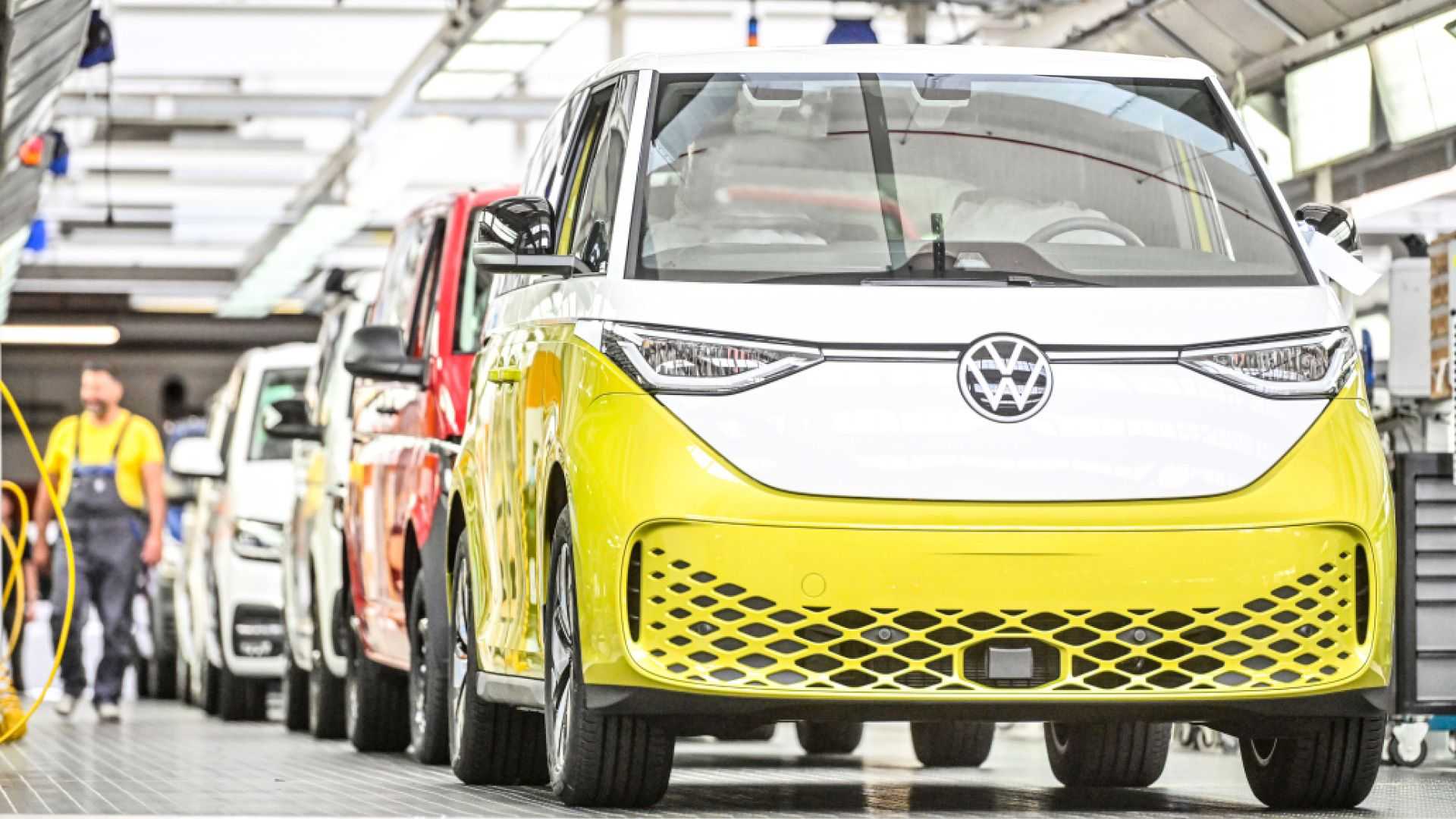 2023 Volkswagen ID.  Buzz – Produktionslinje