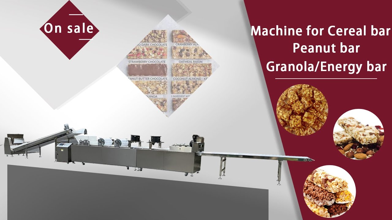 Cylindrisk form Peanut Candy Making Machine |  Cylindrisk form Peanut Candy produktionslinje