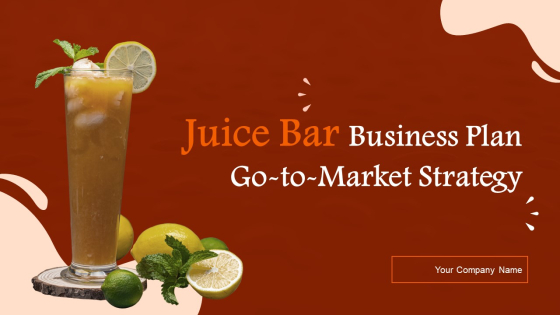 Eksempel Juice Business Plan skabelon -