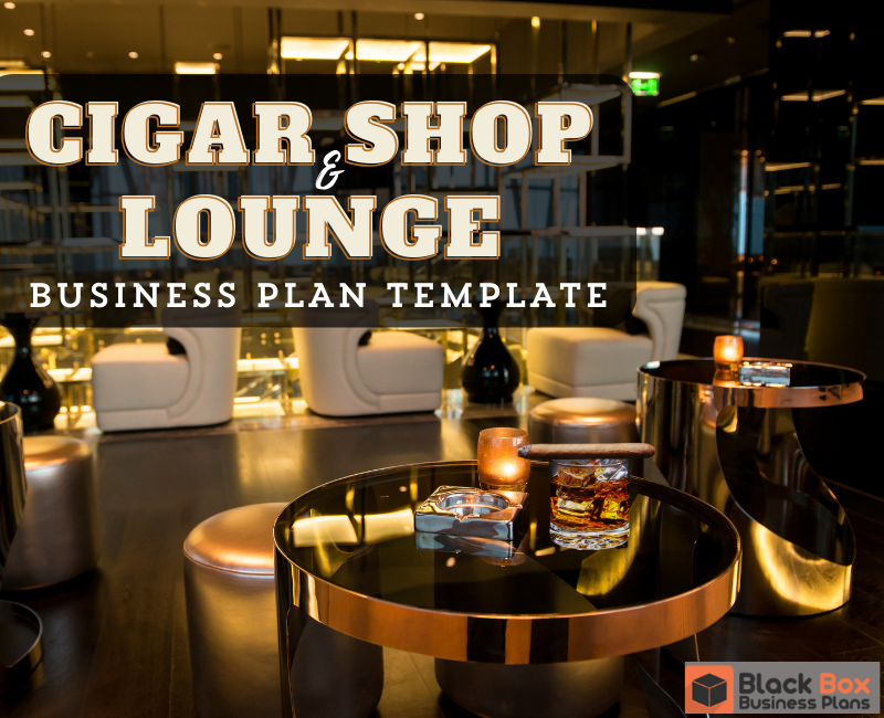 Lancering af Cigar Lounge Business Plan skabelon -