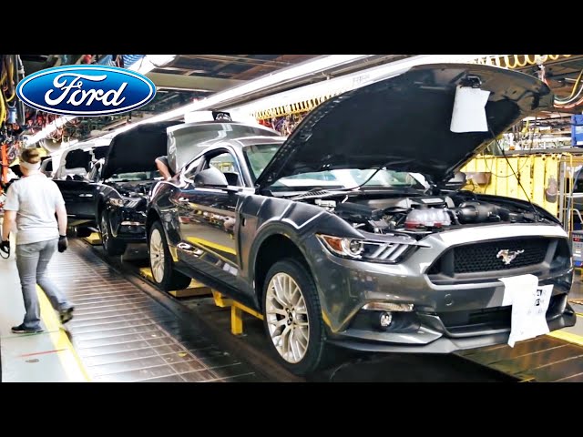 Ford Mustang Production i USA