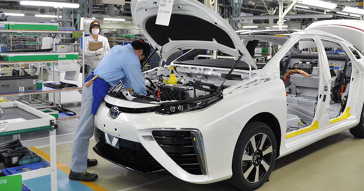 Toyota-produktion i Japan