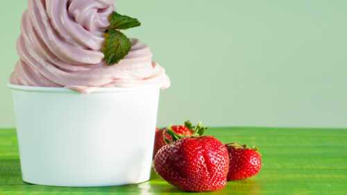 A frozen yogurt business