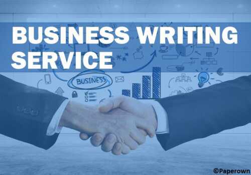 Business writing service