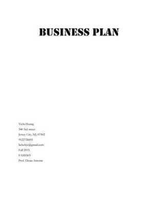 Launch of a linen rental service - example of a business plan