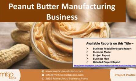 Peanut Butter Processing Busines Plan