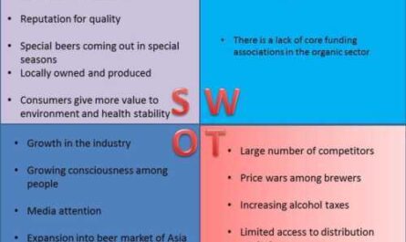 SWOT analysis of the microbrewery