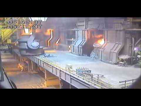 Accident at a metallurgical plant