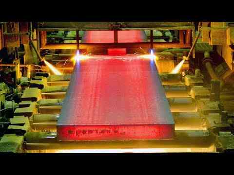 Amazing steel plant – modern technology and hot stamping process