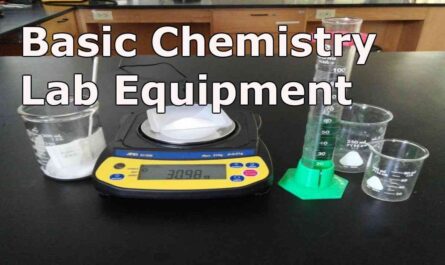Basic equipment of the chemical laboratory
