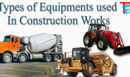 Construction machinery and equipment used in civil engineering