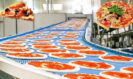 How Pizza is Made - Automatic Frozen Pizza Production Line in Factory |  food factory