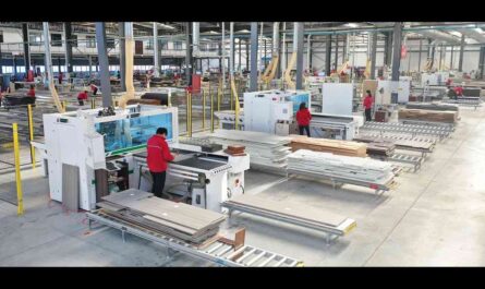 How are your cabinets made?  Nanxing Custom Whole House Production Line Solution