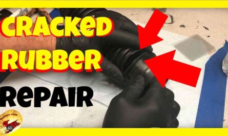 How to Repair Split or Cracked Rubber...Fasssst!