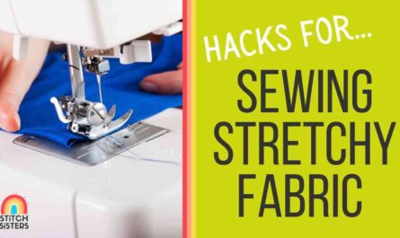 How to sew stretch fabrics on a regular sewing machine.  Tricks for Sewing Stretch Fabric