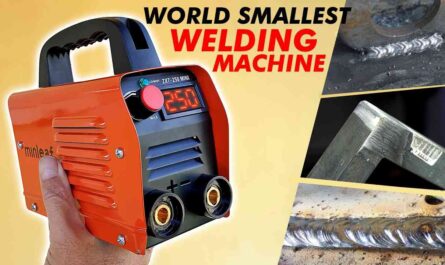 INCREDIBLE!  MINI welding machine that fits in ONE HAND - Topshak ZX7 250A