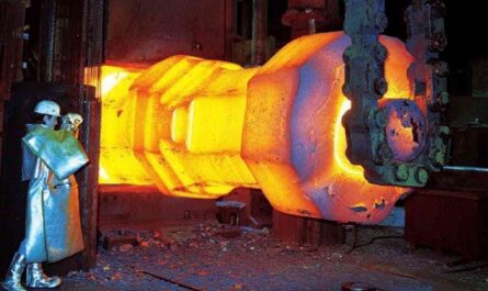 Incredible heavy industry equipment - hot metal, amazing steel plant