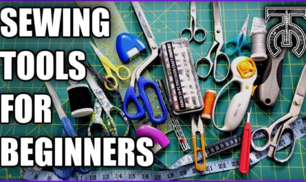 Sewing tools for beginners!  The perfect guide to sewing equipment for people starting out in the craft.