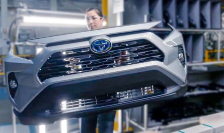 TOYOTA RAV4 (2022) HOW IT IS DONE - PRODUCTION LINE
