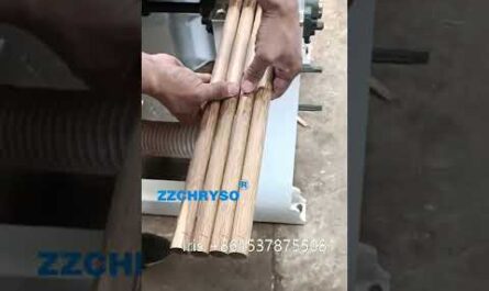 Wenge Wood Round Rod Making Machine |  Broom line