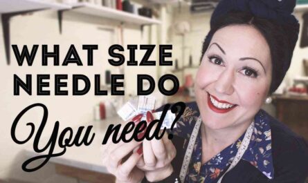 What size sewing machine needle do you use for what fabric???  Learn to understand!