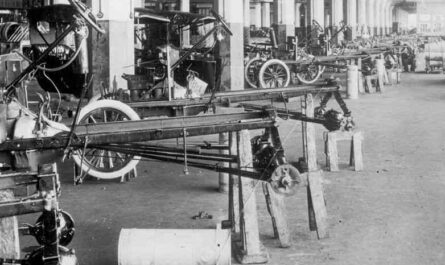 Henry Ford's conveyor line turns 100 years old.