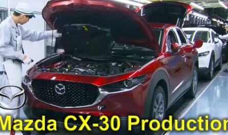 2020 Mazda CX-30 production line at Ujin Plant #1