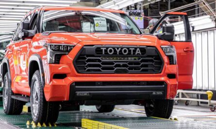 2023 Toyota Sequoia PRODUCTION Line in the USA