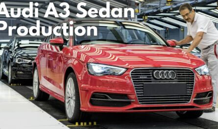 Audi A3 sedan production line