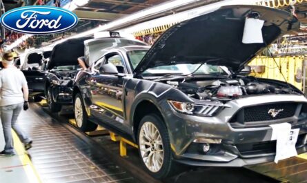 Ford Mustang production in the USA