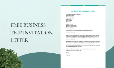 How to write an invitation for a business visa