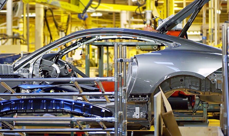 Jaguar F-TYPE Production Line – English Automobile Plant