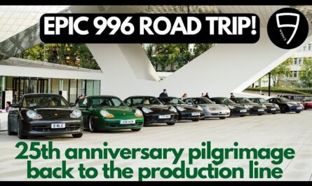 ULTIMATE 996 ROAD TRIP back to the Porsche production line... 25 years after they left!