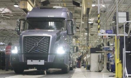 Volvo Truck Production - assembly plant in the USA