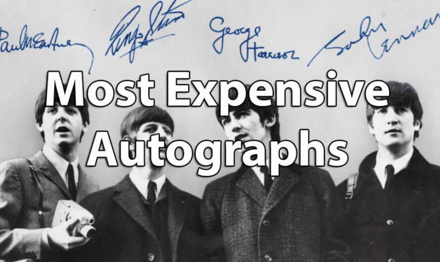 Most Valuable Autographs — word