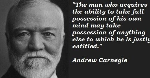 Andrew Carnegien lainaukset -