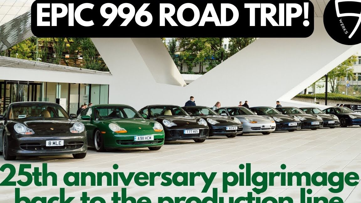 ULTIMATE 996 ROAD TRIP takaisin Porschen tuotantolinjalle… 25 vuotta heidän lähdön jälkeen!
