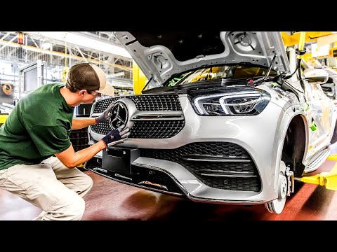 2022 Mercedes-Benz GLE & GLS GYÁRTÁSI sor az USA-ban