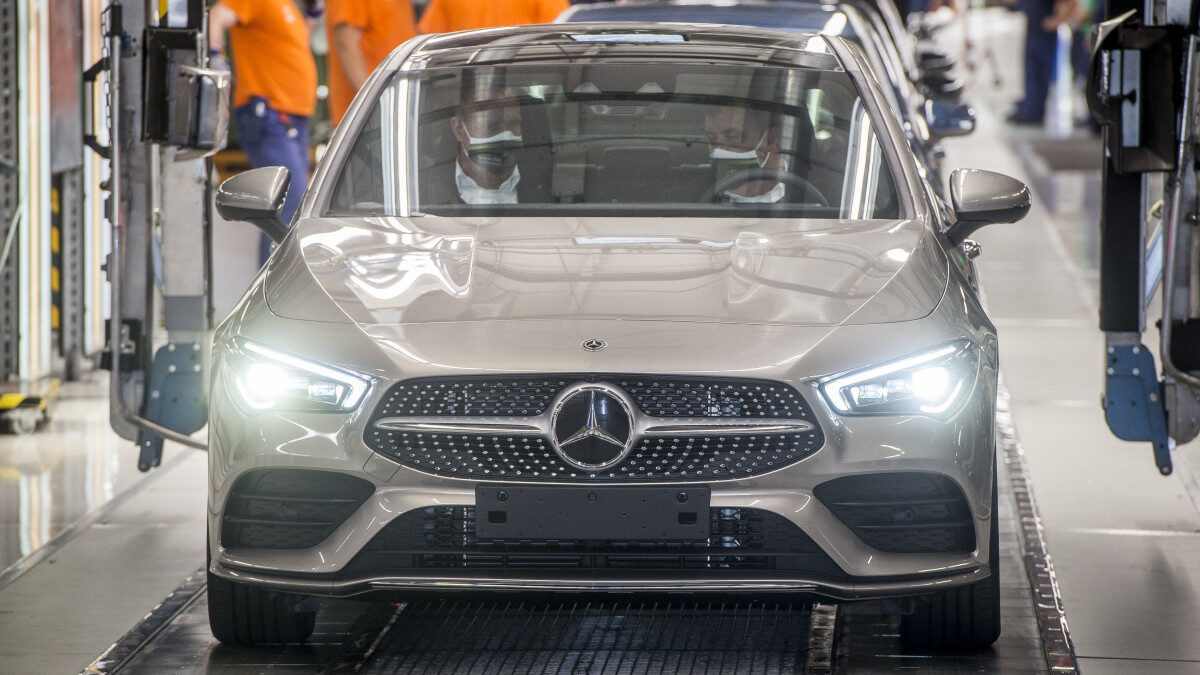 Mercedes C-osztályú AUTÓGYÁR – HOGYAN KÉSZÜLT Összeszerelő sor Gyártási