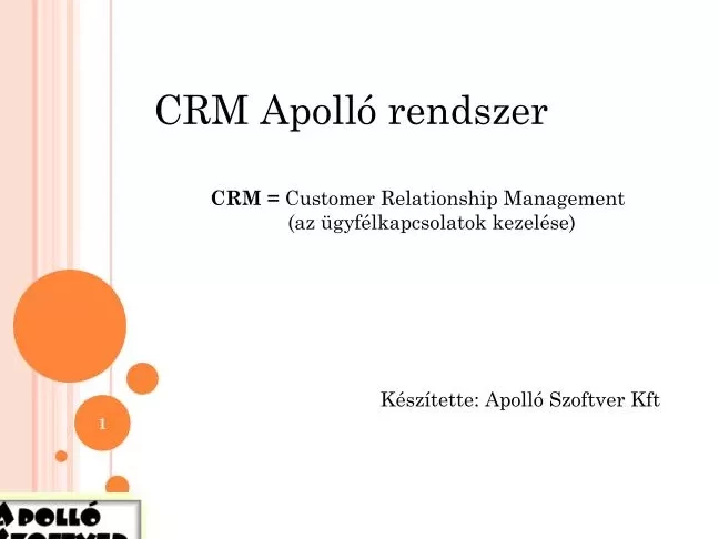 A CRM-folyamat megvalósítását segítő lépések -